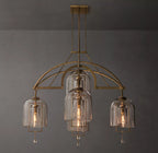 48 Inch Bell Glass Chandelier - Fulcrum