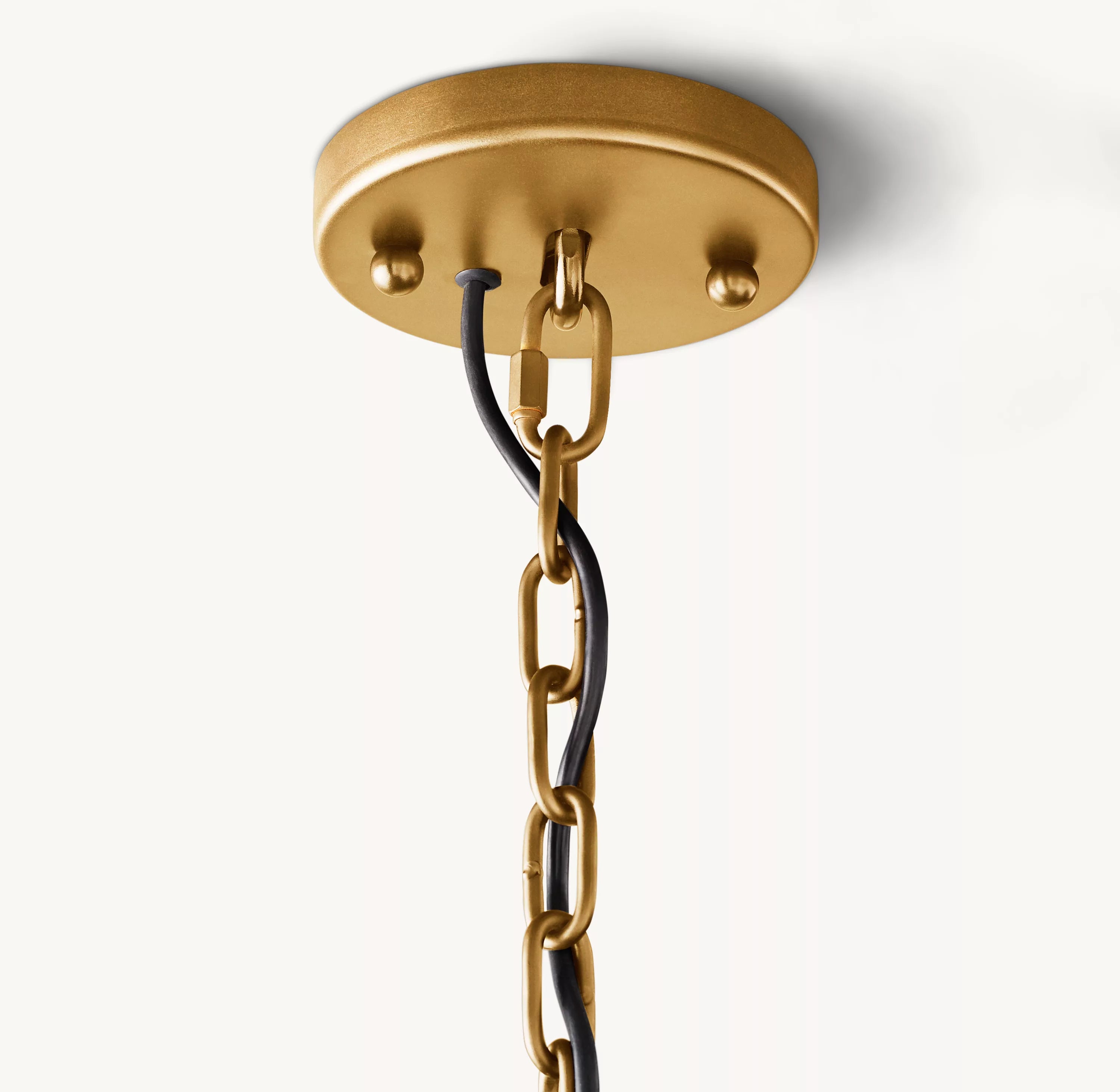 31 Inch Alabaster Round Chandelier – Harlow