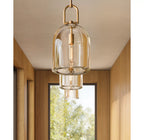 10 Inch Cloche Crystal Pendant Light - Botanist