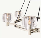 60 Inch Crystal Round Candle Chandelier - Demaret