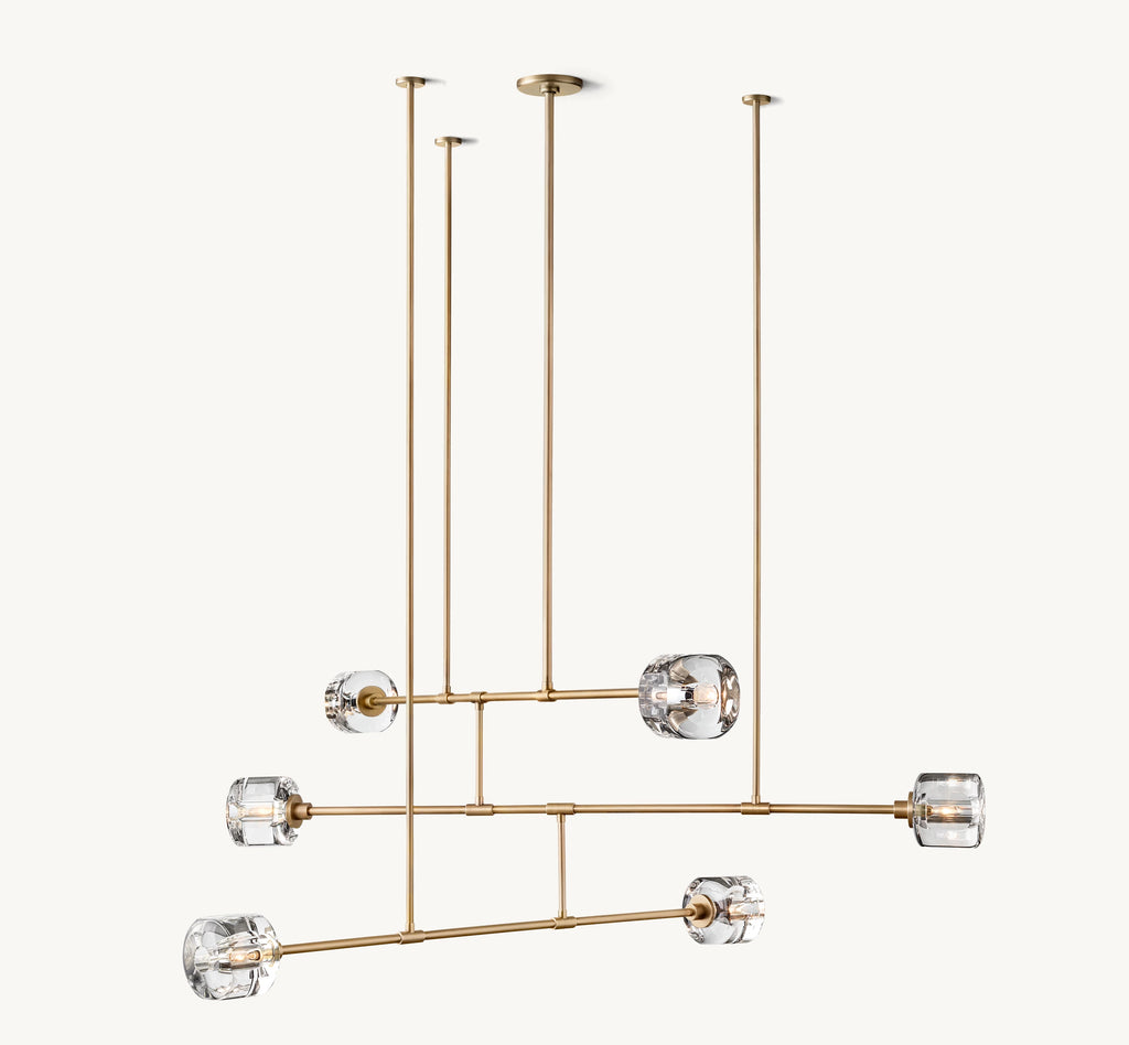 62 Inch Mobile Crystal Chandelier - Demaret