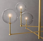46 Inch Sputnik Globe Glass Chandelier - Mobile