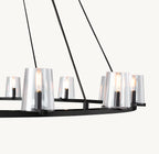 60 Inch Hurricane Candle Ring Chandelier - Pauillac