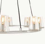 36 Inch Hurricane Candle Ring Chandelier - Pauillac