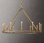 50 Inch Candelabra Round Chandelier – Openwork