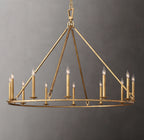 50 Inch Candelabra Round Chandelier – Openwork