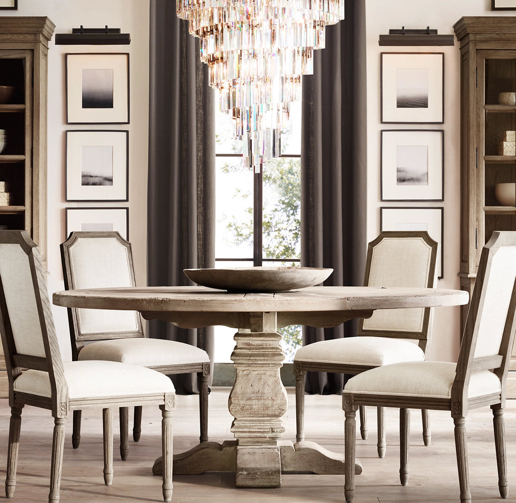 36 Inch Crystal Prism Cascading Chandelier - Helix