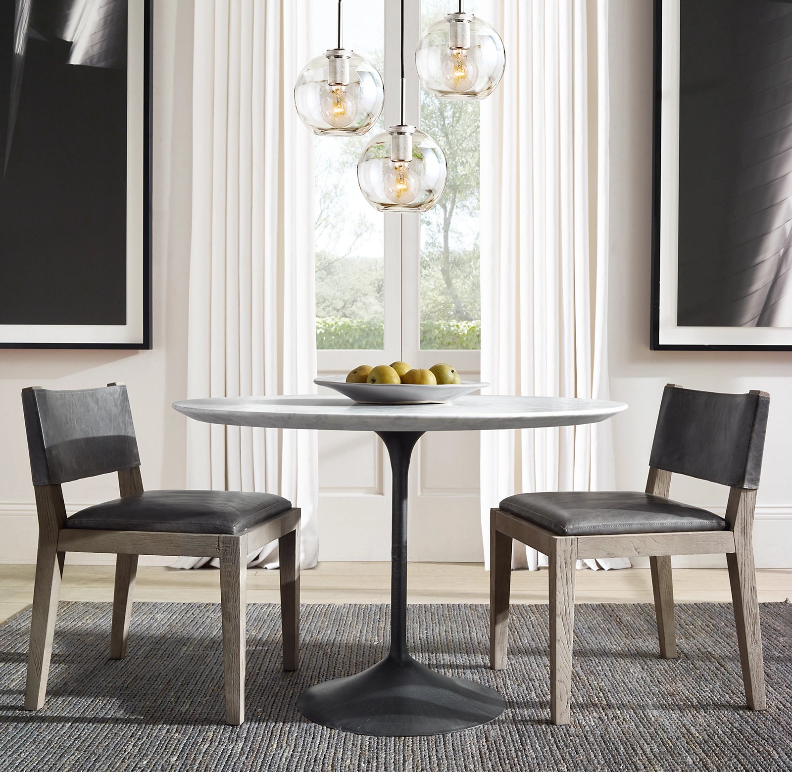 11 Inch Globe Glass Pendant Light - Utilitaire