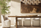 72 Inch Glass Bubble Oval Chandelier - Cabrette