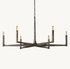 48 Inch Forged Candlestick Chandelier - Thaddeus