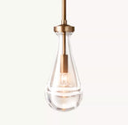 Raindrop Glass Pendant Light – Ava