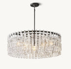 36 Inch Cascading Chain Crystal Chandelier - Marignan