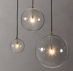 6 Inch Blown Glass Globe Pendant Light - Mobile