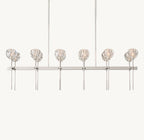 60 Inch Crystal Double Linear Chandelier – Boule