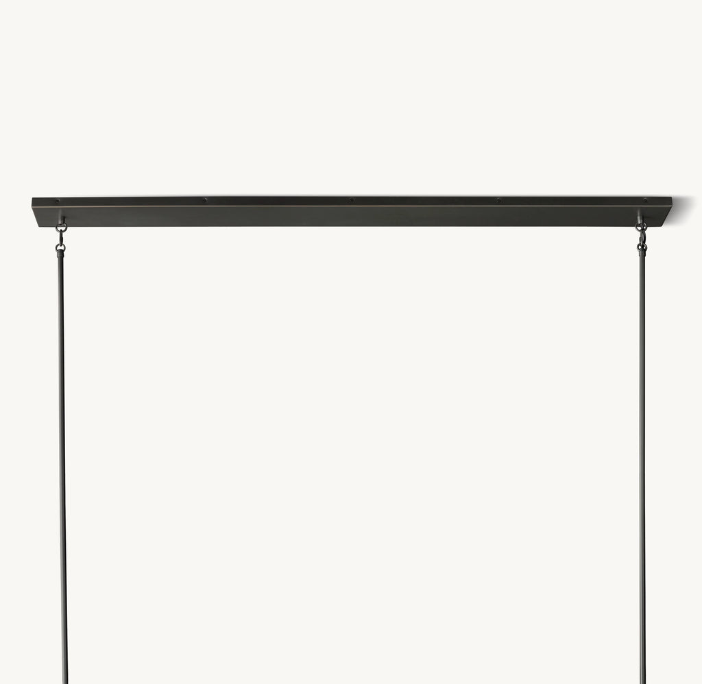 60 Inch Hurricane Candle Linear Chandelier - Pauillac