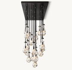 72 Inch Raindrop Linear Chandelier – Ava