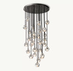 30 Inch Crystal Cluster Chandelier – Boule