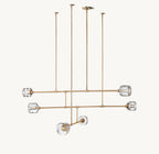 62 Inch Mobile Crystal Chandelier - Demaret