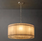 37 Inch Alabaster Round Chandelier - San Marco