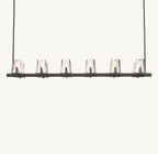 60 Inch Hurricane Candle Linear Chandelier - Pauillac