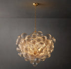 38 Inch Glass bubble Chandelier - Talia