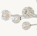 72 Inch Crystal Arm Oval Chandelier – Boule