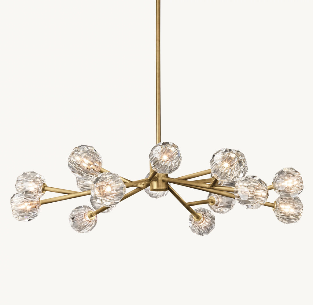 48 Inch Crystal Arm Chandelier – Boule