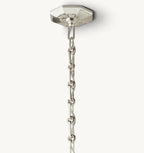 36 Inch Crystal Prism Round Chandelier - Bonnington