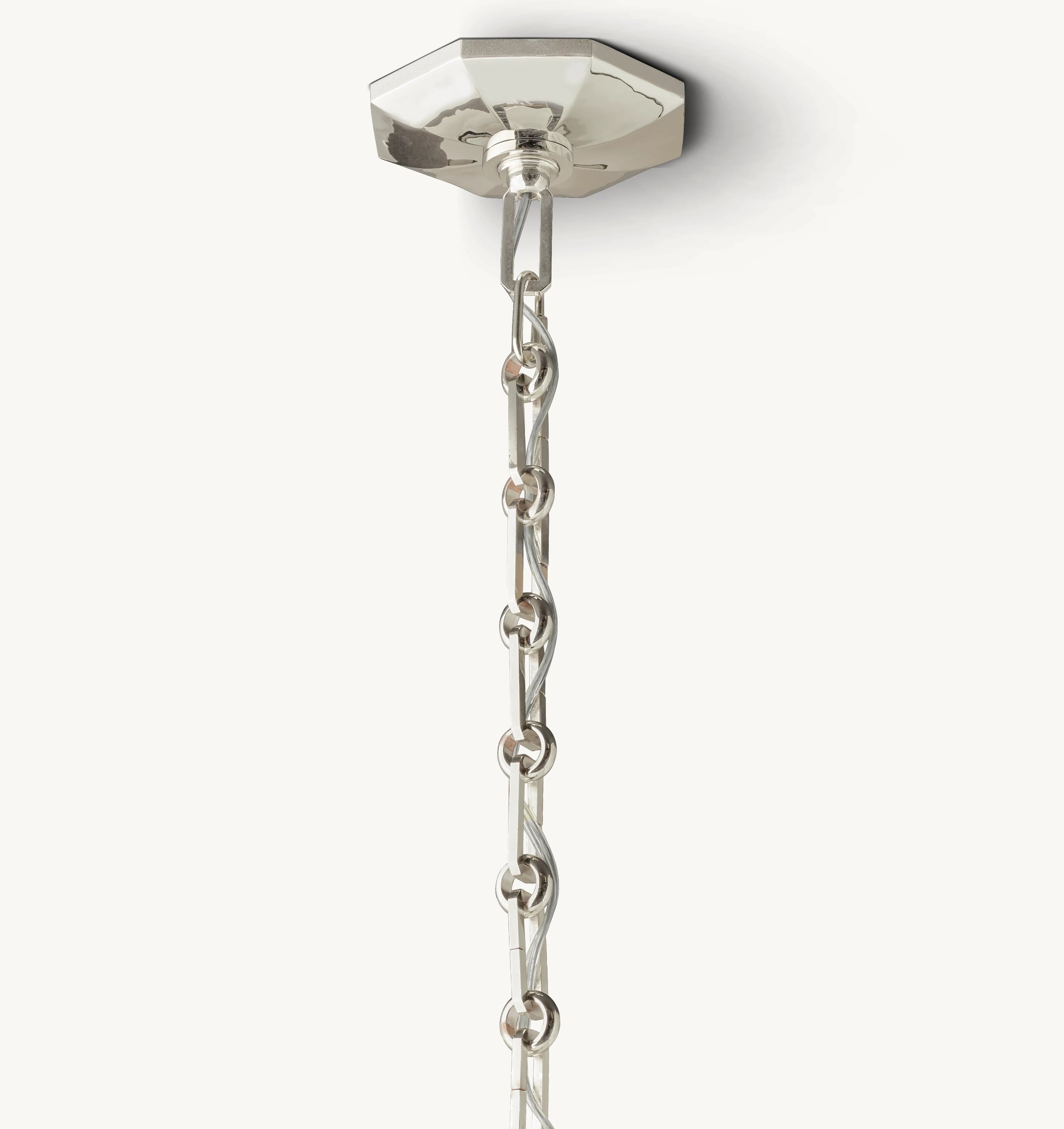 36 Inch Crystal Prism Round Chandelier - Bonnington
