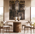 48 Inch Bell Glass Chandelier - Fulcrum