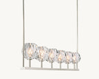 60 Inch Crystal Linear Chandelier – Boule