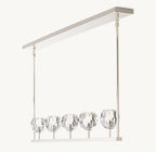 48 Inch Crystal Linear Chandelier – Boule