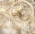 24 Inch Glass bubble Chandelier - Talia