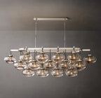 72 Inch Glass Bubble Oval Chandelier - Cabrette