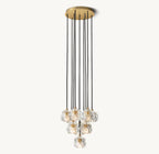 14 Inch Crystal Cluster Chandelier – Boule