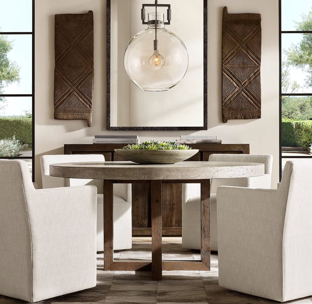 18 Inch Clear Glass Globe Pendant Light - Machinist