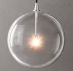 6 Inch Blown Glass Globe Pendant Light - Mobile