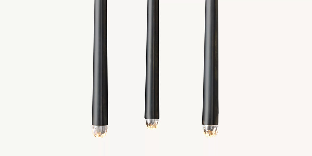 72 Inch Pin Linear Chandelier - Aquitaine
