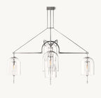 61 Inch Bell Glass Chandelier - Fulcrum
