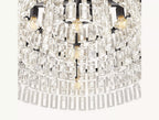 48 Inch Cascading Chain Crystal Round Chandelier - Marignan