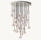 40 Inch Crystal Cluster Chandelier – Boule