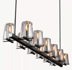 60 Inch Hurricane Candle Linear Chandelier - Pauillac