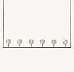 60 Inch Crystal Linear Chandelier – Boule