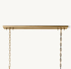 59 Inch Crystal Prism Rectangular Chandelier - Odeon