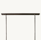 54 Inch Glass Rectangular Chandelier - Beckman