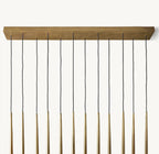 60 Inch Pin Linear Chandelier - Aquitaine