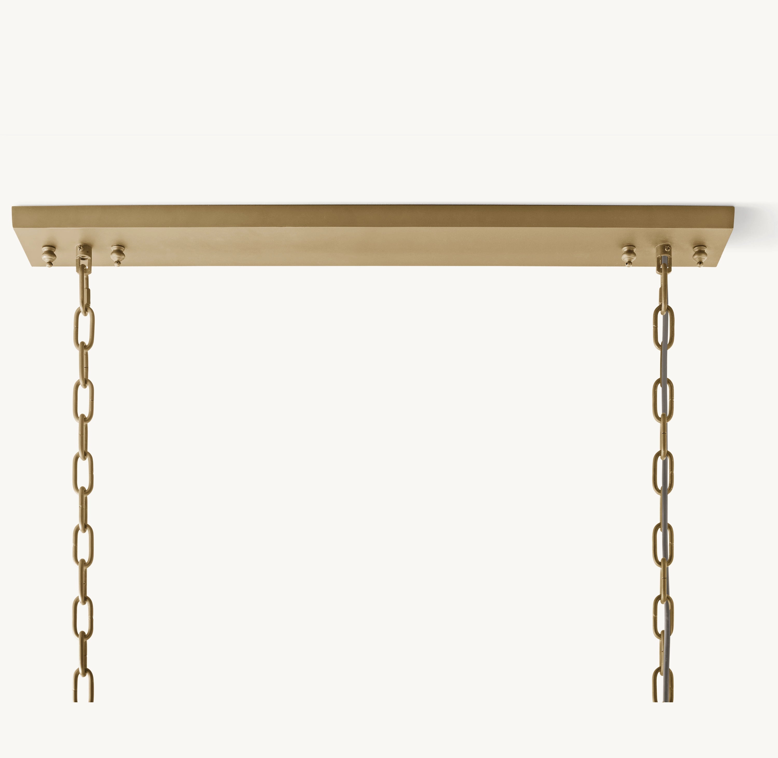 49 Inch Crystal Prism Rectangular Chandelier - Odeon