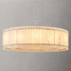 60 Inch Alabaster Round Chandelier - San Marco