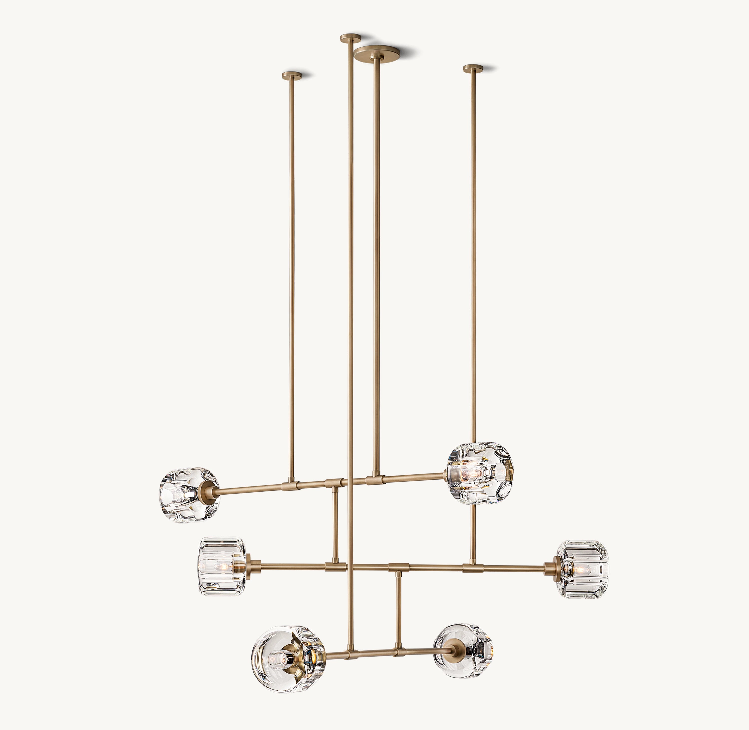 48 Inch Mobile Crystal Chandelier - Demaret