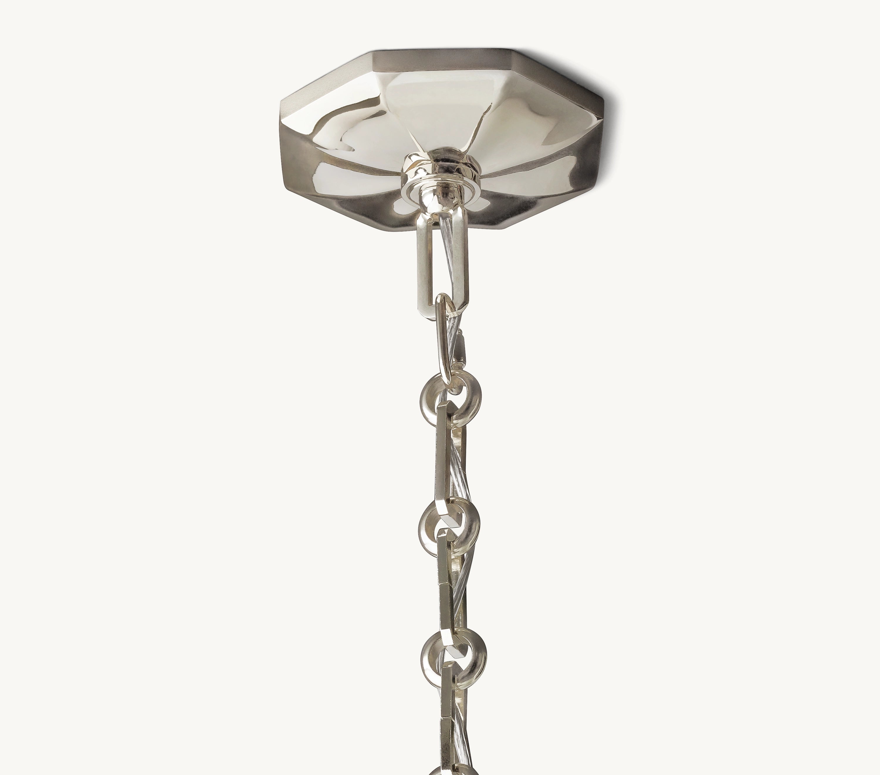 24 Inch Crystal Prism Round Chandelier - Bonnington